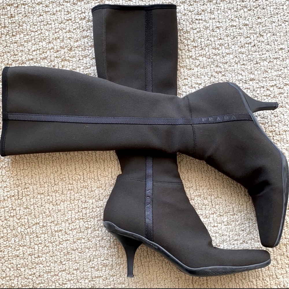 PRADA - Gabardine Boots